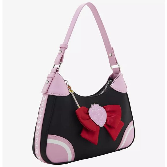 Sailor Moon - Pretty Guardian Bow Charm Shoulder Bag - NEW - Picture 4 of 5